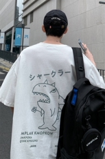 DX17092-P20纯棉短袖t恤男大码半袖打底衫宽松体恤衫港风，男装T恤，电商A040