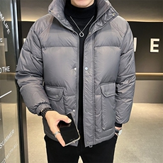 YR3316-P155冬季男装羽绒服工装口袋休闲青年外套白鸭绒，男装羽绒服，星座703-1