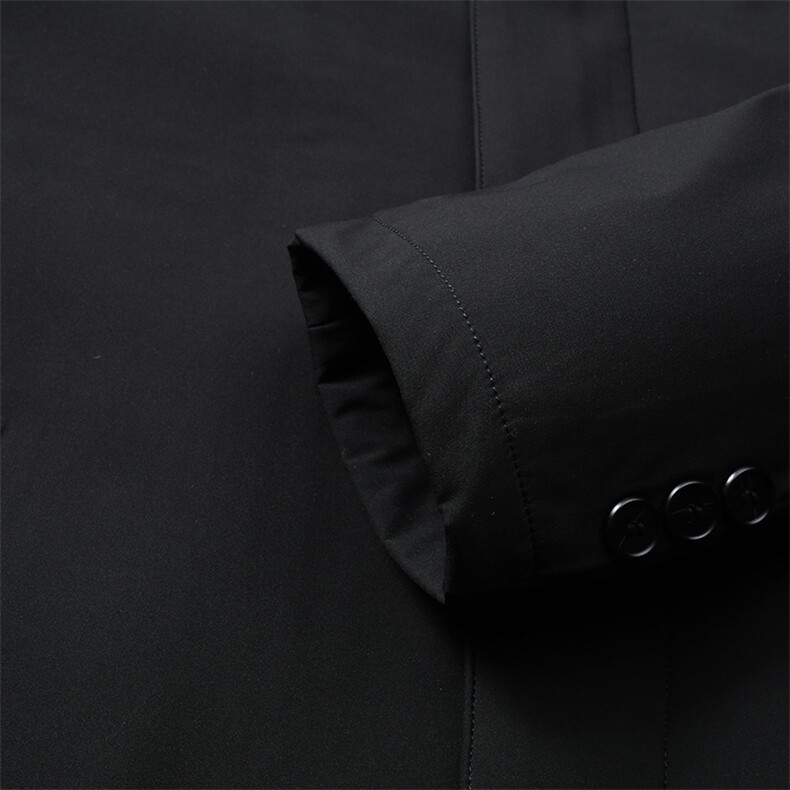 2024秋冬可拆卸内胆羽绒服中老年翻领羽绒外套,男装羽绒服,钱塘6003A(原)4033A