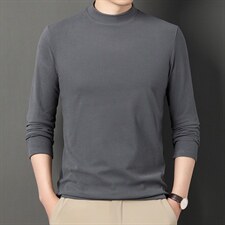 备货5万库存德绒商务打底修身圆领男士卫衣保暖内衣MY2201P25，男装针织衫/毛衣，星座301D-4(原星座1004-4）