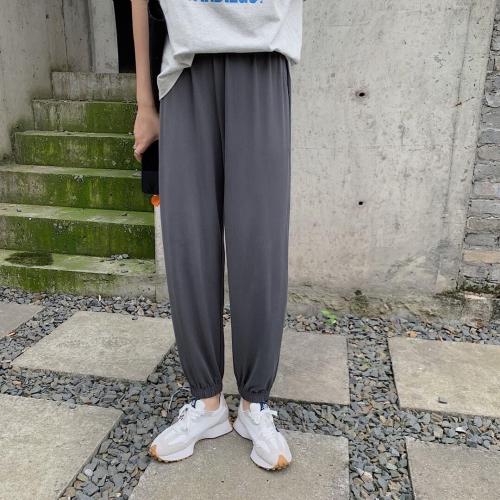 【现货】宝藏精选高阶铜氨丝束口休闲裤图片