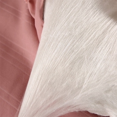 新款全棉缎条被公主豆沙色，被套/被芯，一起卖家纺