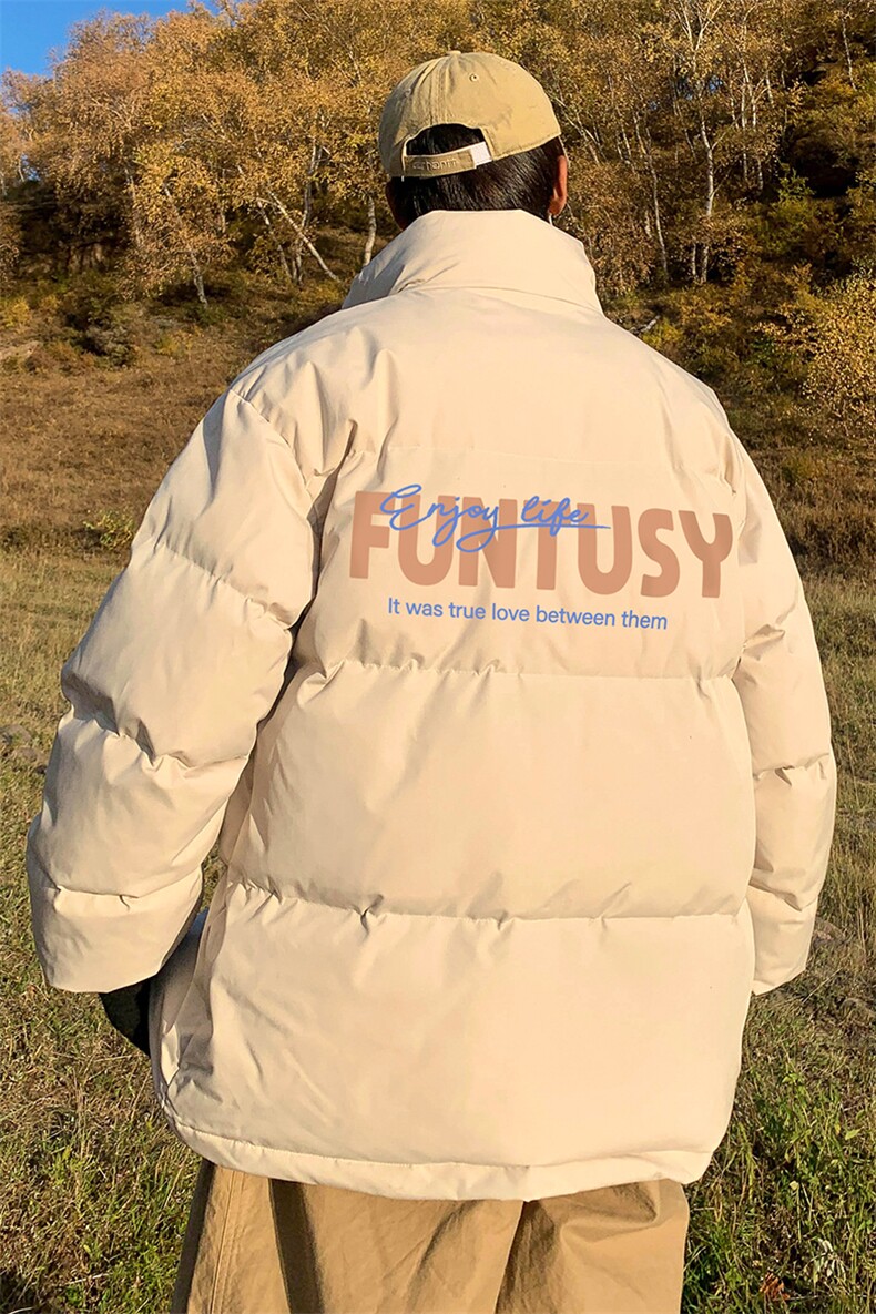 港风秋冬新款保暖立领宽松棉服外套男美潮MY62055P95控118,男装棉衣,电商A268A