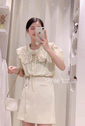 夏季新款短袖上新中，，女装，时代公主