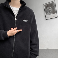 8XL-M摇粒绒外套男奥粒绒加厚羊羔绒卫衣内胆夹克JK1314P68控88，男装夹克，电商D206-1
