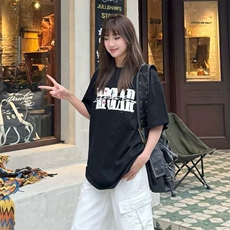 万针全刺绣工艺抖音得物高品质260克重磅纯棉双纱美式高街短袖T恤，男装T恤，电商A486