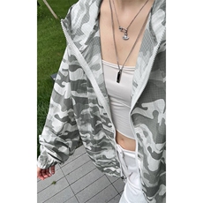 特批P80无差价夏季连帽迷彩男轻薄冰感美式速干透气防晒衣J5211，男装夹克，电商A001