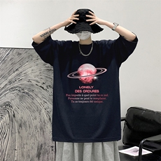 Q11184-P30春夏季七分袖t恤男大码五分袖男短袖中袖大皂风，男装T恤，电商A040
