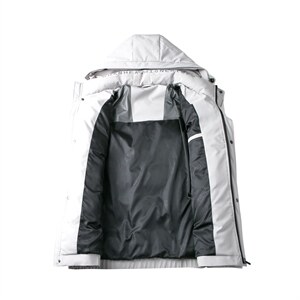 中长款白鸭绒羽绒服中年爸爸装连帽羽绒休闲外套男ALXB8818-P285，男装羽绒服，电商B212（原钱塘6029）