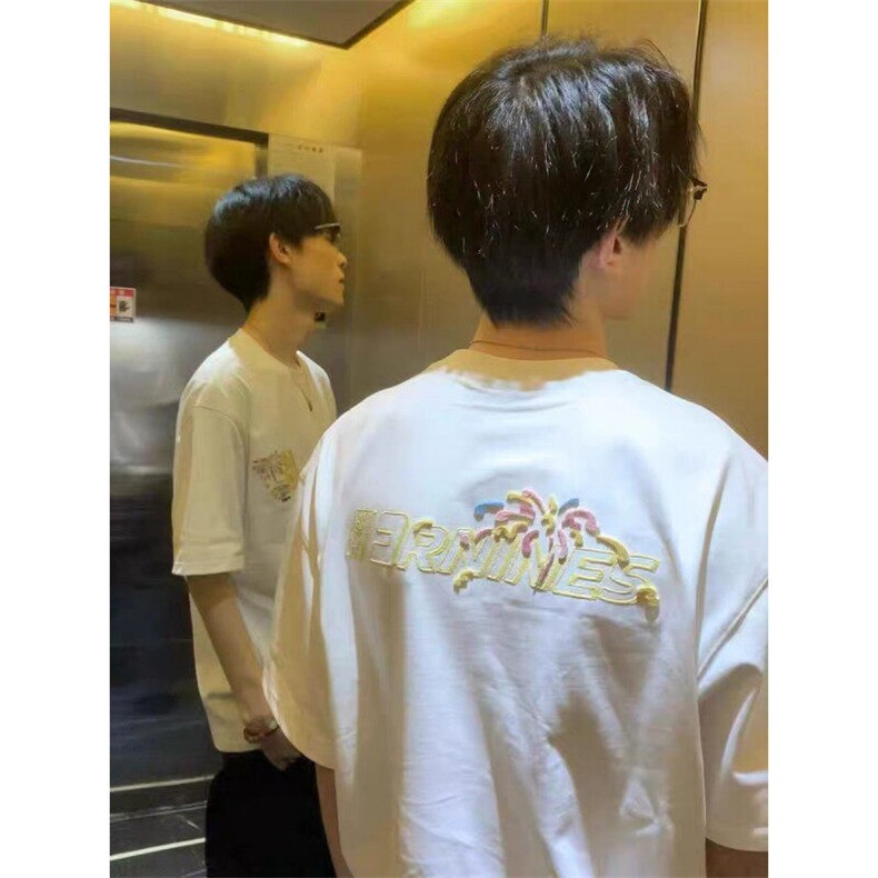 原版做工刺绣纯棉短袖ZX0280-P30图片