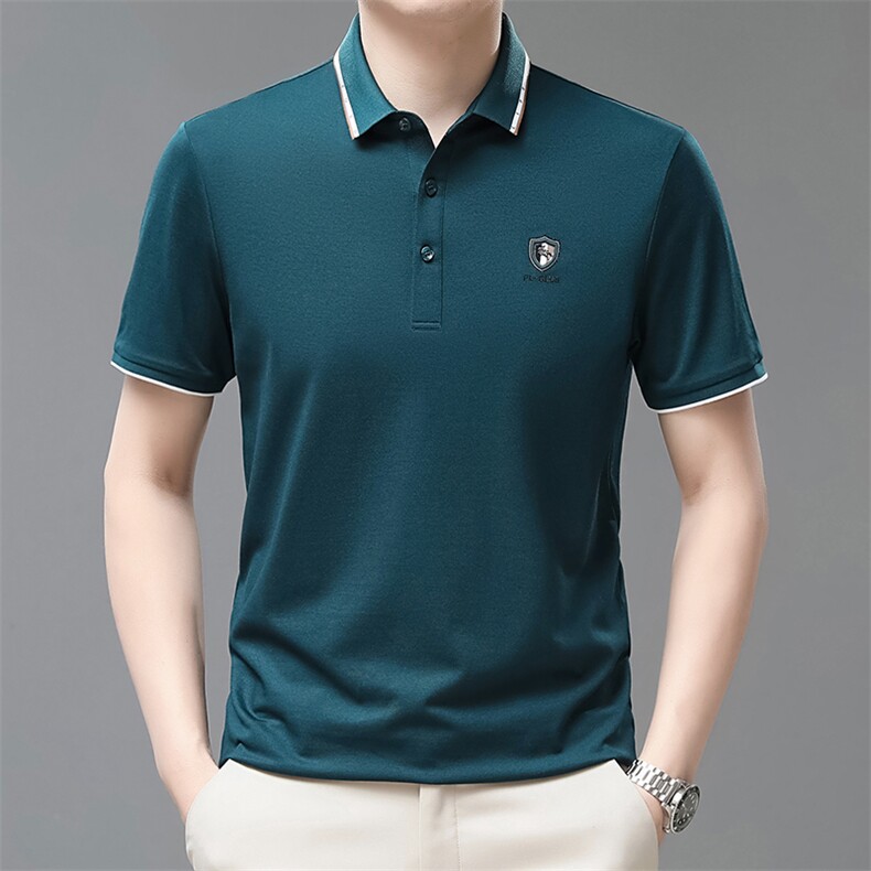 夏季男士短袖T恤新款polo衫休闲翻领半袖中青年上衣QP1649-P50,男装Polo衫,星座1105-3