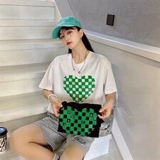 新款短袖T恤，女装T恤，巴黎之夜