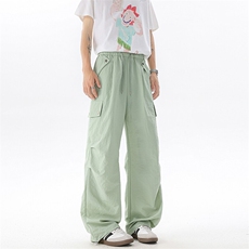 美式阔腿降落伞兵工装裤男夏季冰丝薄款防晒冲锋登山裤子KZ055P50，男装休闲裤，电商B312