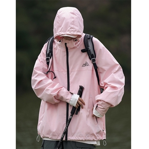 冬款户外防风防水拉链魔术贴中性男女保暖时尚滑雪服外套M34-P140图片