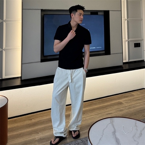 7A抑菌220克丝光珠地高品质常年主推短袖T恤翻领Polo衫T0257图片