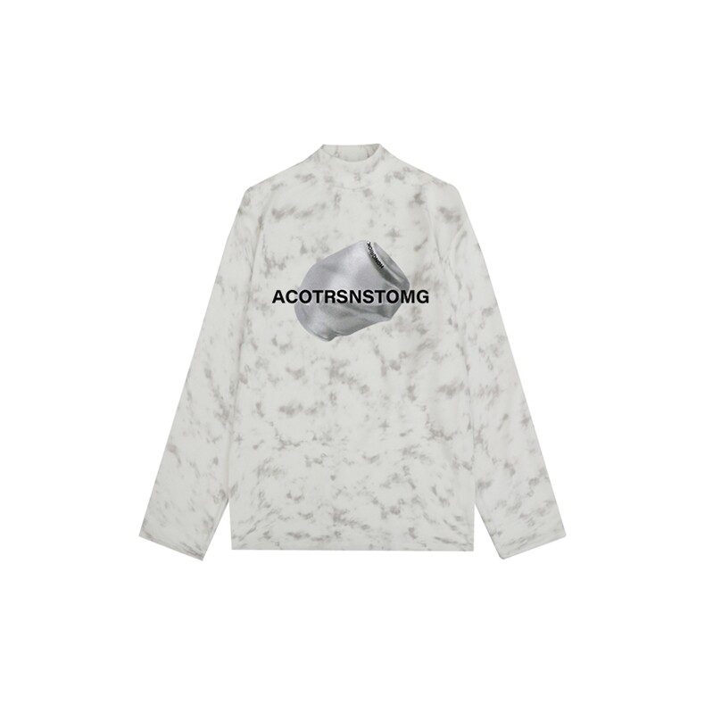 260克重磅扎染德绒半高领打底衫【有货】HD019-DR25485RB-P25图片