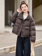2025冬季新款白鸭绒羽绒服女，女装羽绒服，依万里