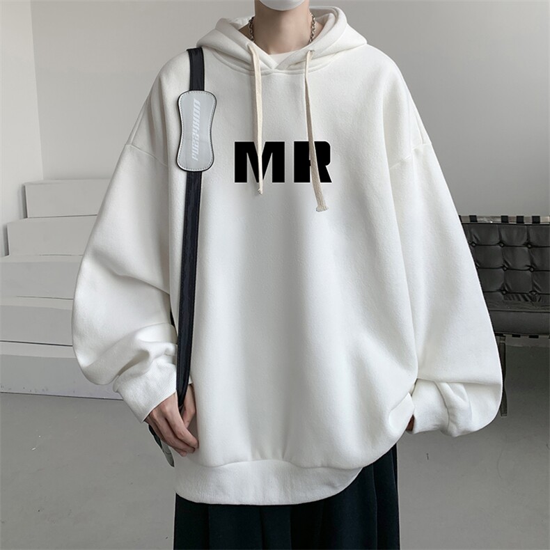 连帽卫衣男大码运动服帽衫外套WY2253-P35 加绒款-P40图片