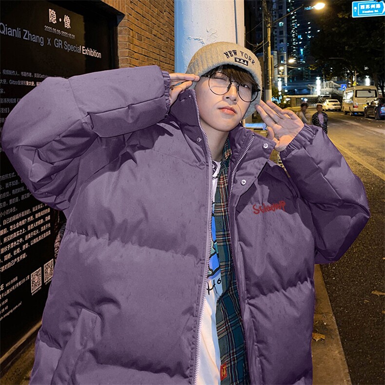 现货抖音得物可供视频冬季三防加厚羽绒棉衣外套面包棉服81135,男装棉衣,电商A486