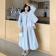 春款韩系休闲三件套2D151-2516-P205-K288，女装套装/套裙，2D151