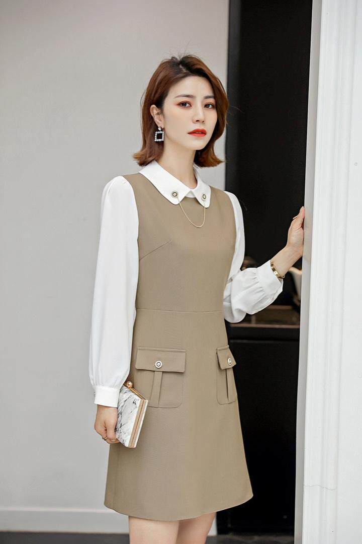 【现货】小香风淑女连衣裙，女装连衣裙，新依佳人