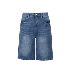 牛仔短裤男夏季新款裤子宽松美式男士休闲复古裤XZ212-QDK228-P39，男装牛仔裤，星座212