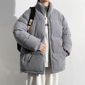 冬上新青少年加棉加厚棉服潮纯色保暖立领棉衣外套男女 6223-P100图片