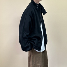 现货-春秋立领开衫卫衣男时尚外套潮牌宽松上衣-AJ23054-P88，女装短外套，电商A351