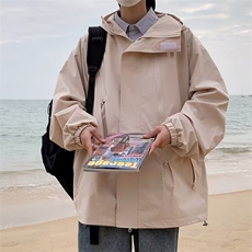 户外机能风冲锋衣男潮牌美式外套男士2026春秋款工装夹克，男装夹克，星座218-1（原230）