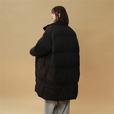 中性风美式复古潮牌中长款羽绒服大码过膝羽绒服男77930P258控378，女装羽绒服，星座226-1