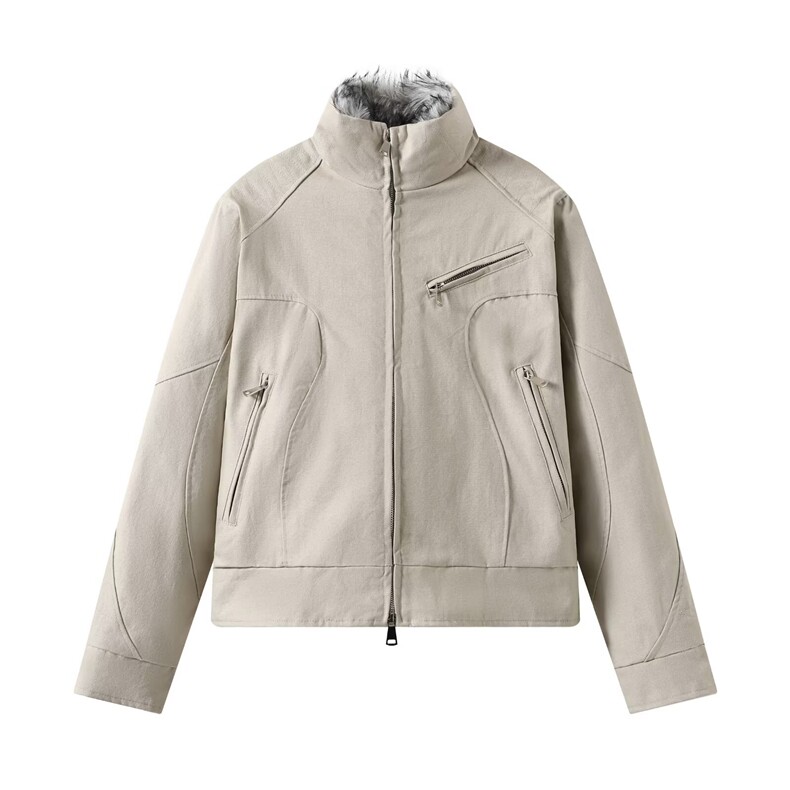2025美式座山雕毛领棉服夹克男女冬季cleanfit工装外套MF364-P188,男装夹克,星座412-3