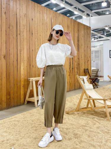 天丝麻料裤质感好现货哦MLXL，女装，潮不落