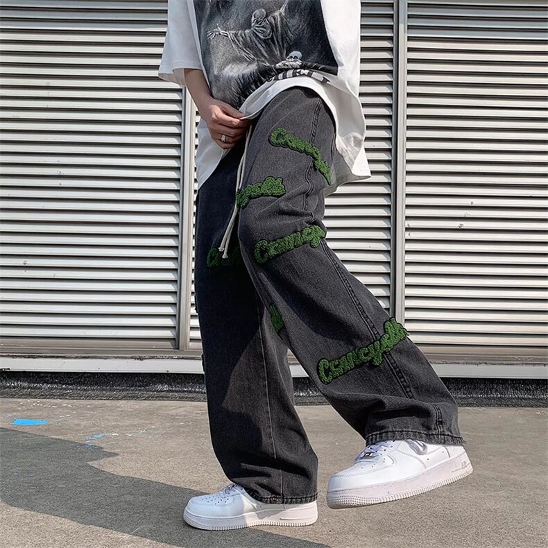 潮流春季牛仔裤男牛仔长裤K0715P55图片