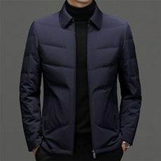 CKE1707钱塘2020-2新款商务冬季休闲厚款中年男士羽绒服P265，男装羽绒服，钱塘207-2