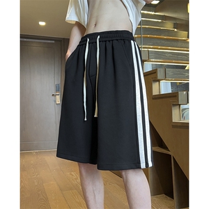 夏季美式高街hiphop运动五分裤短裤货号DK2412P35《抖音品质》图片