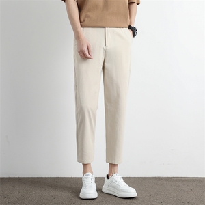 男装新品9分裤潮男休闲裤图片