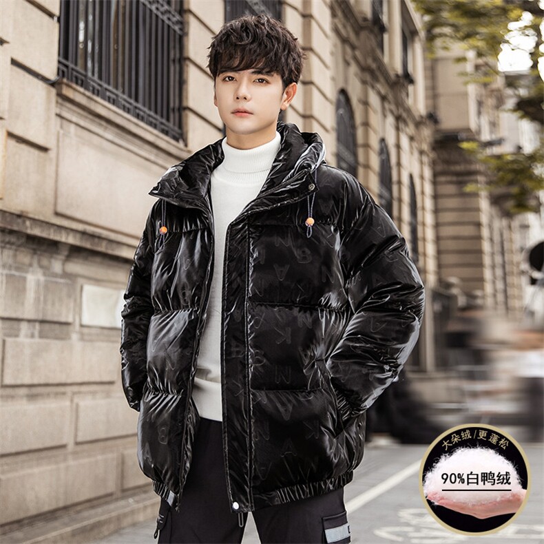 YIM2026冬季新款90%白鸭绒连帽羽绒服男XZ109-Y1239-P218，男装羽绒服，星座109