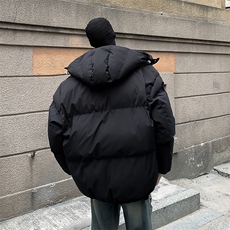 冬季新款连帽面包服潮流宽松加厚保暖棉衣外套，男装棉衣，星座410-6（原星座1304-1）