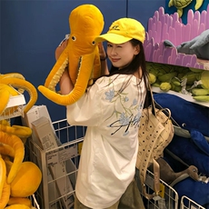 万针全刺绣解构设计260克重磅双纱纯棉高品质美式高街短袖T恤特35，男装T恤，电商A486