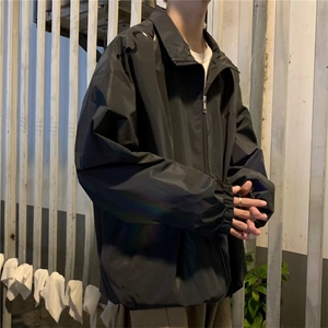 春秋季休闲外套日系ins炫彩反光夹克男潮宽松百搭上衣 W3640-P52图片