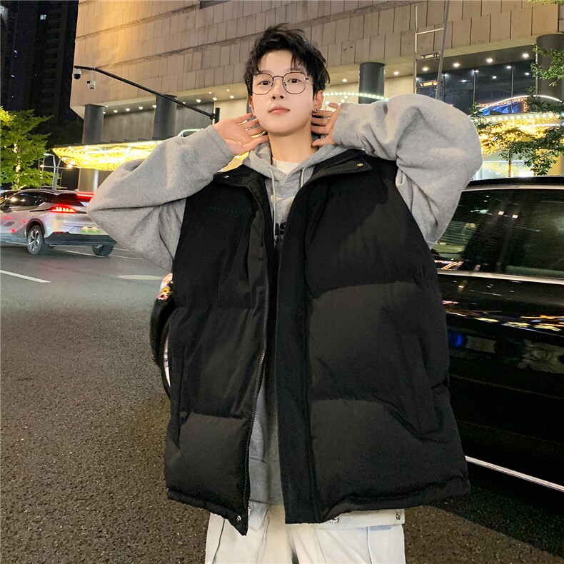 冬季叠穿无袖棉马甲保暖男士加厚棉服坎肩外套潮MJ618-特P38现货,男装背心/马甲,星座610B-1