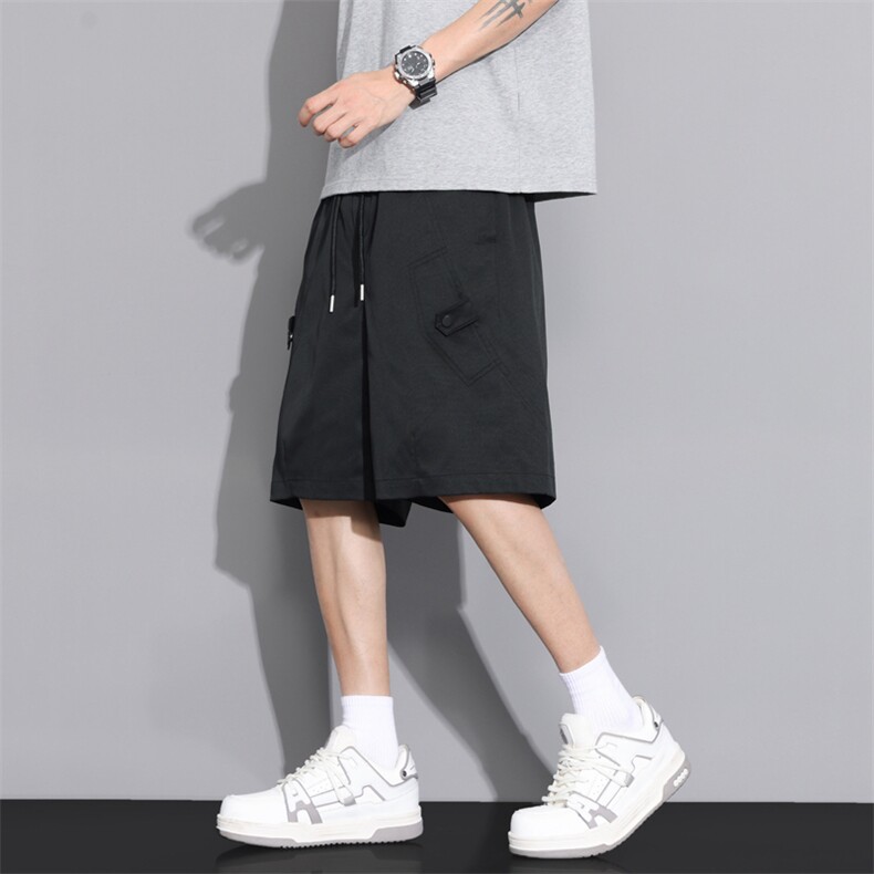 现货夏季工装短裤男ins潮牌休闲百搭潮流痞帅五分裤D02513-P43,男装牛仔裤,星座308B-2