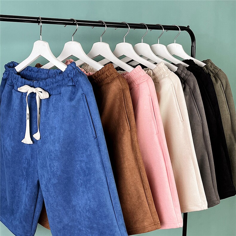 1麂皮绒大码M-5XL短袖DT8766P23短裤DK8767P32套装TZ8757P55控78，男装休闲套装，星座226-2