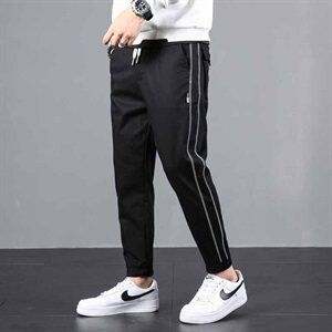 酷炫秋冬休闲裤男士宽松束脚哈伦裤百搭松紧裤子K701-P45图片