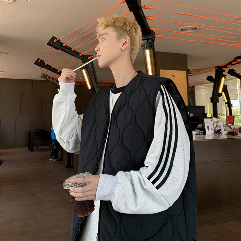2025秋冬新款棉马甲轻薄保暖羽绒棉坎肩棉衣外套男潮MJ106-P68，男装背心/马甲，电商B295