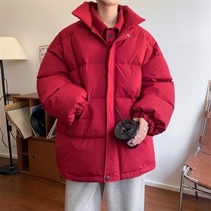！2024冬季新款假两件棉衣百搭加厚保暖棉服外套MY1248特P85图片