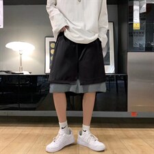 2022美式假两件篮球短裤男士DK871P28图片
