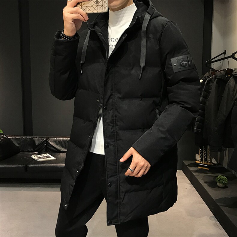 高品质 冬季新款中长款休闲棉衣潮流时尚棉服男DS-B293-A521图片