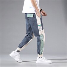 2026秋季新款大码日系马切达口袋宽松休闲裤束脚工装裤716-P35,男装工装外套,星座1008-2