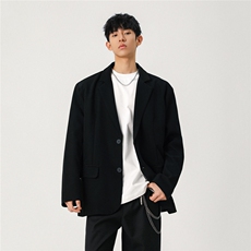宽松百搭休闲西装外套WT2366-P75-控138，男装西服，星座609